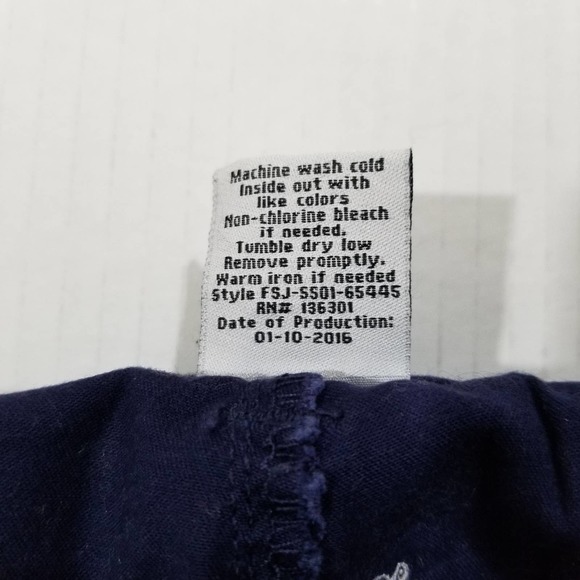 Fsr shorts size 11 juniors embroidered whale - Picture 5 of 8